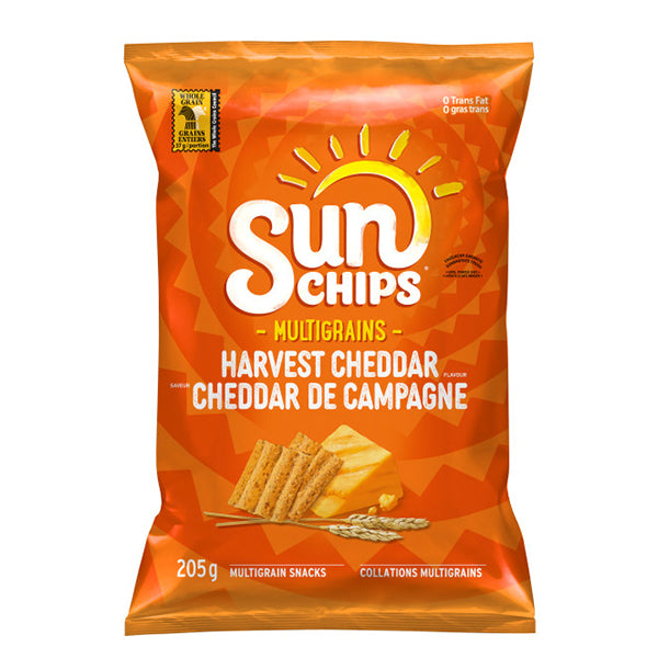 SUN CHIPS - HARVEST CHEDDAR 205GR