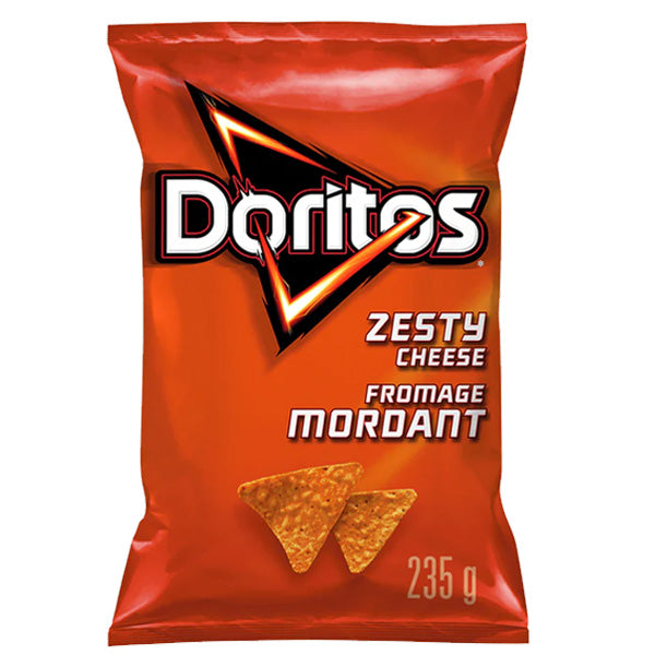 DORITOS - ZESTY CHEESE 235GR