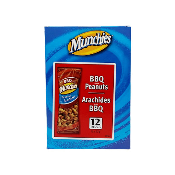 MUNCHIES - BBQ PEANUTS 12x55 GR