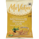 MISS VICKIES - HARVEST CHEDDAR & JALAPENO CHIPS 40x40 GR