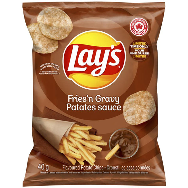 LAYS - FRIES N GRAVY 40GR