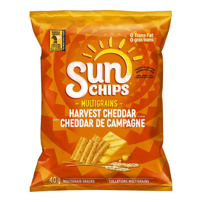 SUN CHIPS - HARVEST CHEDDAR 40x40GR