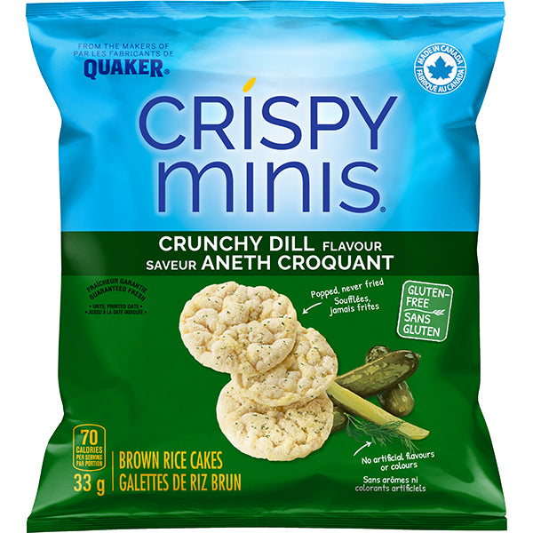 QUAKER - CRISPY MINIS DILL 32x33 GR
