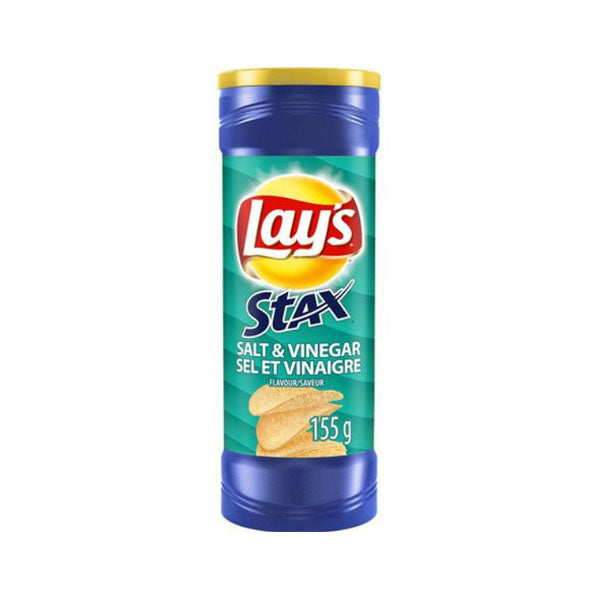 LAYS - STAX SALT & VINEGAR 155GR