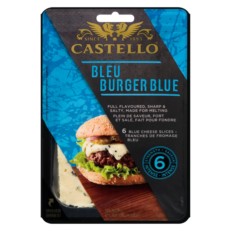 CASTELLO - BLUE CHEESE SLICES 150GR