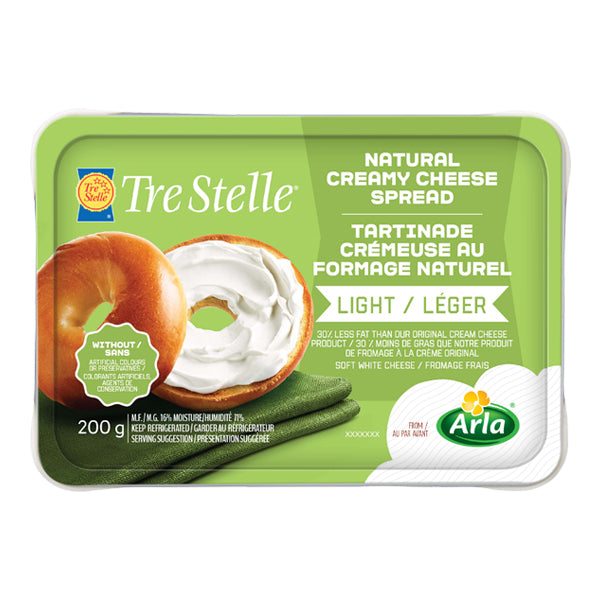 TRE STELLE - LIGHT CREAM CHEESE 200GR