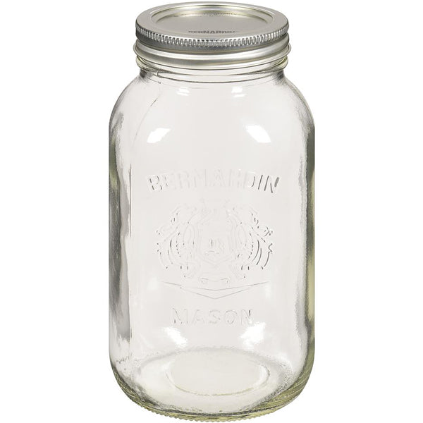 BERNARDIN - REGULAR MASON JAR/STD LIDS 12x1LT