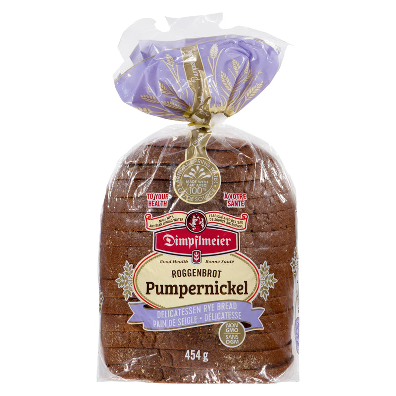 DIMPFLMEIER - PUMPERNICKEL SLICED 454GR