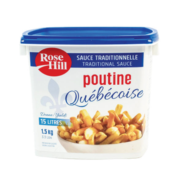 ROSE HILL - QUEBECOISE POUTINE SAUCE MIX 1.5KG