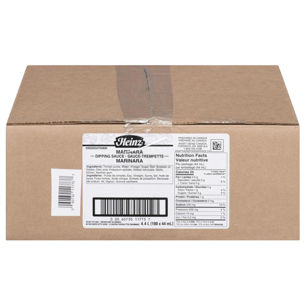 KRAFT HEINZ - MARINARA SAUCE 100x44 ML