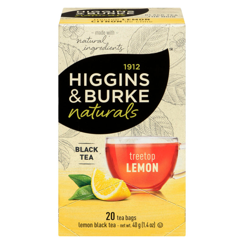 HIGGINS & BURKE - LEMON TEA 20EA