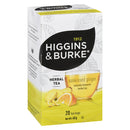 HIGGINS & BURKE - CITRUS GINGER GINSENG TEA 20EA