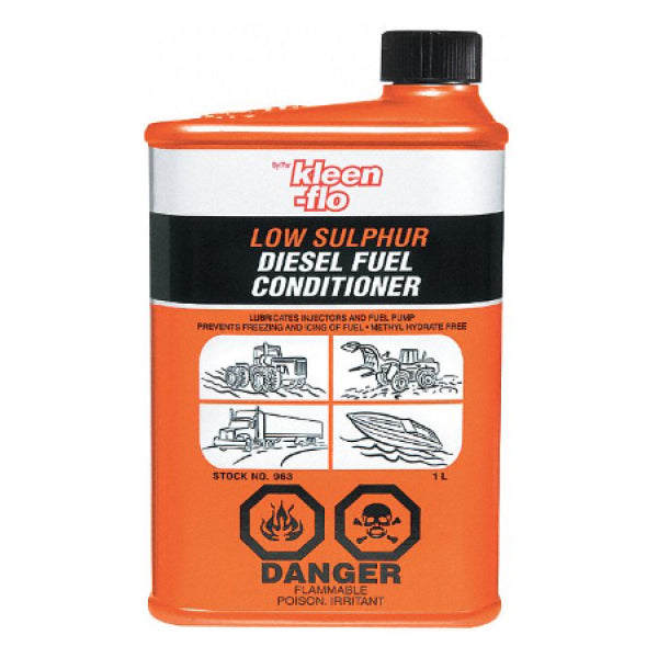 KLEEN-FLO - LOW SULPHUR DIESEL FUEL CONDITIONER 1LT