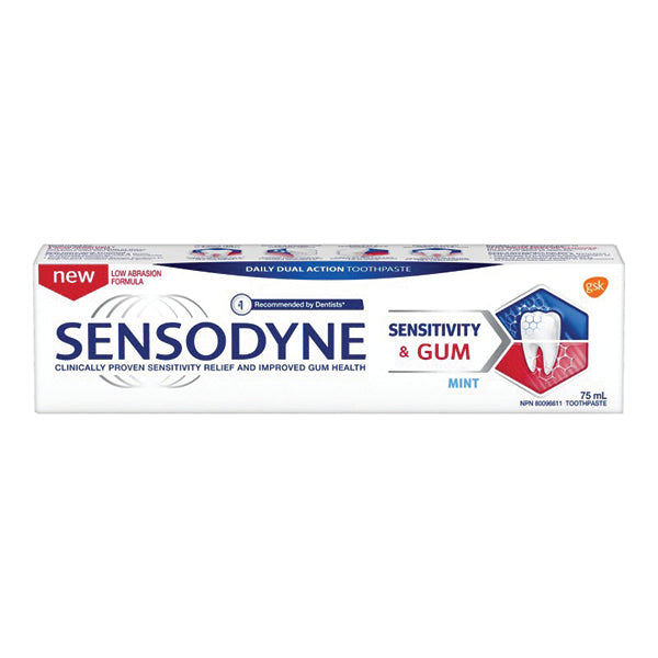 SENSODYNE - MINT SENSITIVITY & GUM 75ML