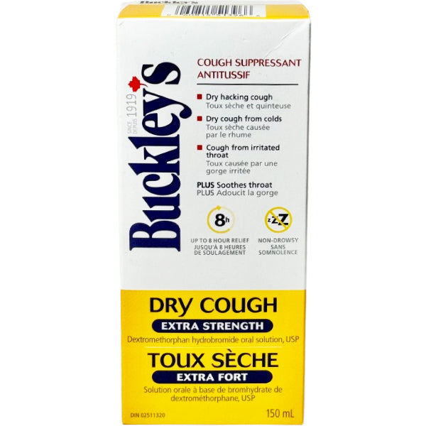 BUCKLEYS - DRY COUGH EXTRA STRENGTH SYRUP 150ML