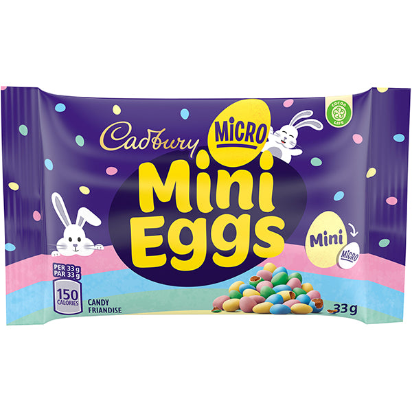 CADBURY - EASTER MICRO MINI EGGS 33GR