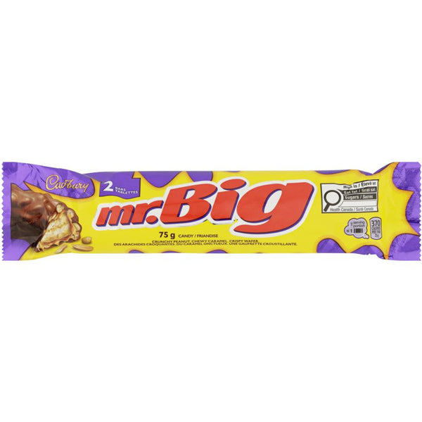 CADBURY - MR BIG ORIGINAL KING SIZE BARS 24x75 GR