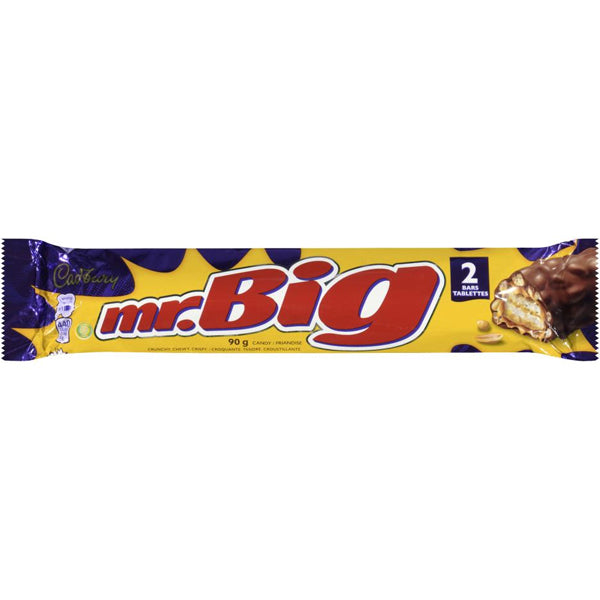 CADBURY - MR BIG KING SIZE BARS 24x90 GR