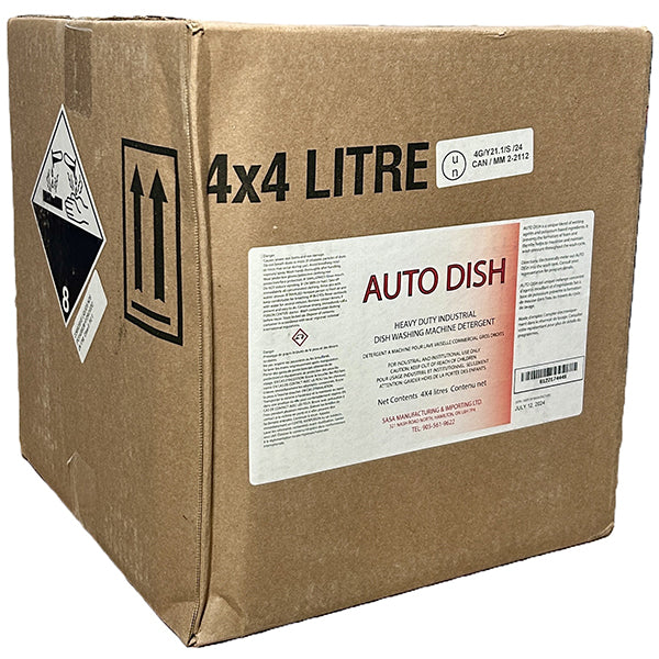 SASA - AUTO DISH DETERGENT INDUSTRIAL 4x4LT