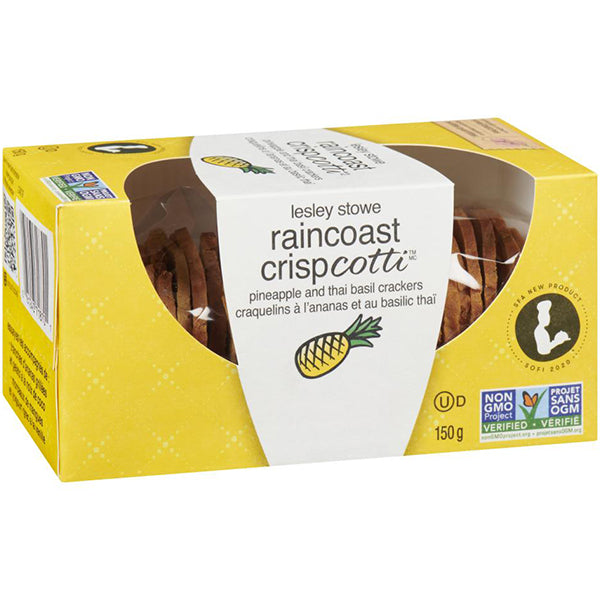 LESLEY STOWE - RAINCOAST PINEAPPLE & THAI BASIL 150GR
