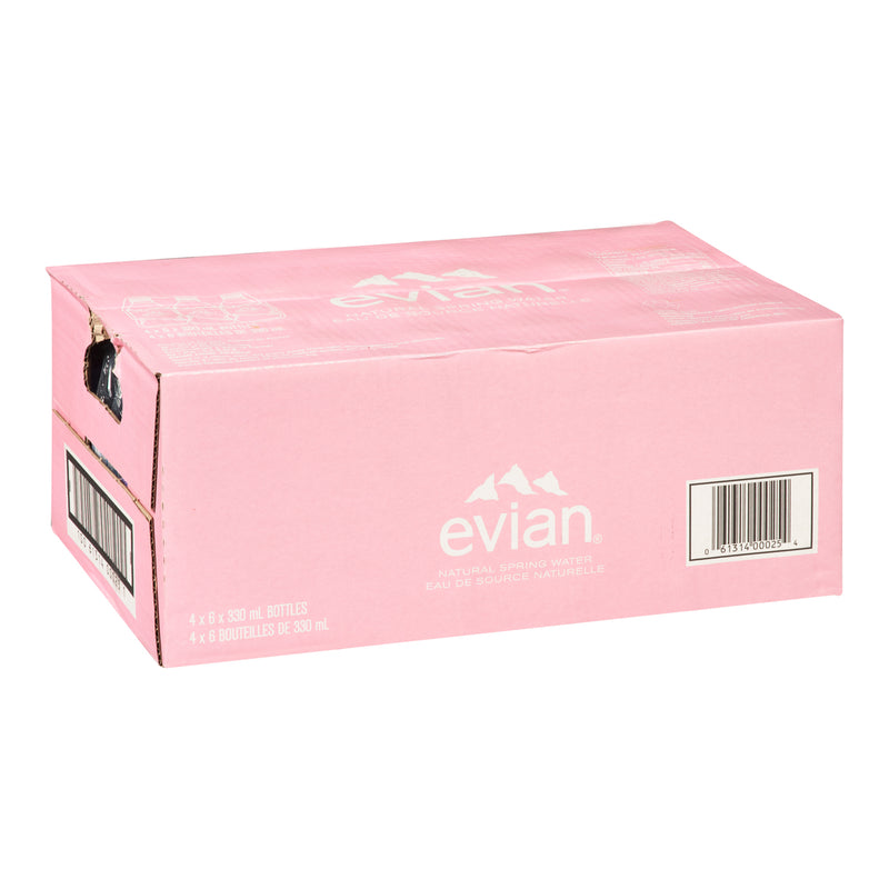 EVIAN - SPRING WATER PLASTIC 24x330ML