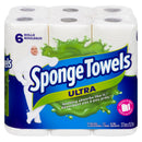 SPONGE - TOWELS ULTRA 2PLY 6EA