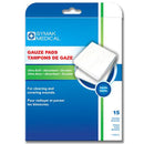 SYMAK - GAUZE PADS 2X2IN 15CT