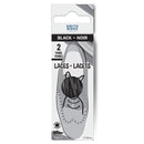 SYMAK - ROUND SHOE LACES BLACK 27IN 1EA