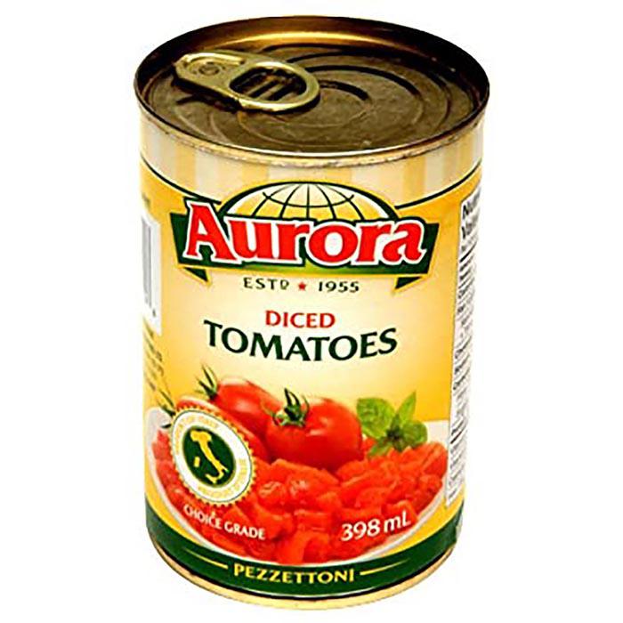 AURORA - TOMATOES DICED 398ML