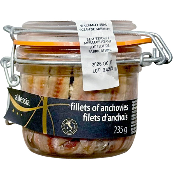 ALLESSIA - ANCHOVY FILLETS HR 235GR