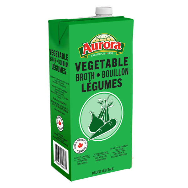 AURORA - BROTH VEGETABLE 900ML