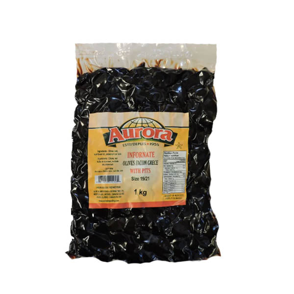 AURORA - INFORNATE OLIVES WITH PITTS 1KG