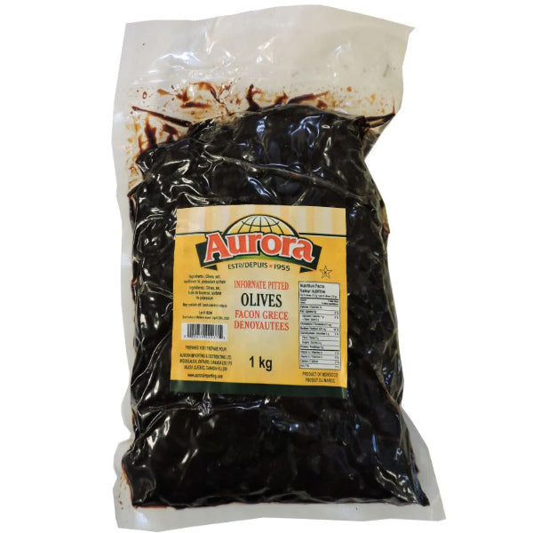 AURORA - PITTED INFORNATE OLIVES 1KG