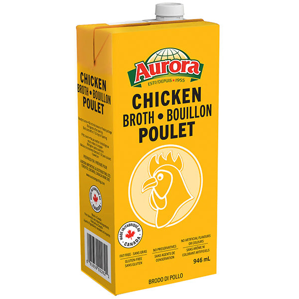 AURORA - BROTH CHICKEN 946ML