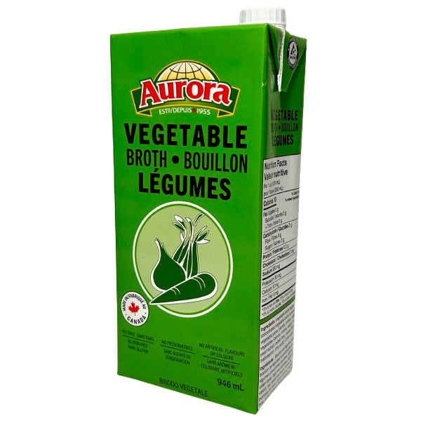 AURORA - BROTH VEGETABLE 946ML