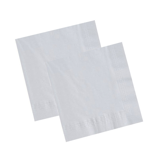 LAPACO - 2PLY WHITE BEVERAGE NAPKINS 200EA