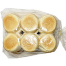 B&A BAKERY - PLAIN WHITE DINNER ROLLS 12PCS