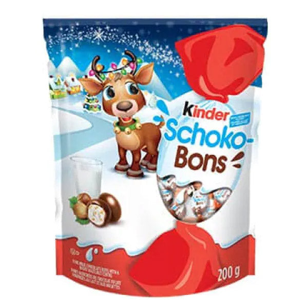 KINDER - CHRISTMAS SCHOKOBONS 200GR
