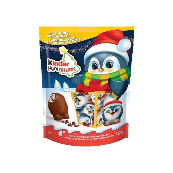 KINDER CHOCOLATE - MINI FRIENDS BISCUITS 122GR