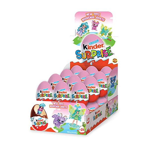 KINDER - SURPRISE PINK (WORLD) 24x20 GR