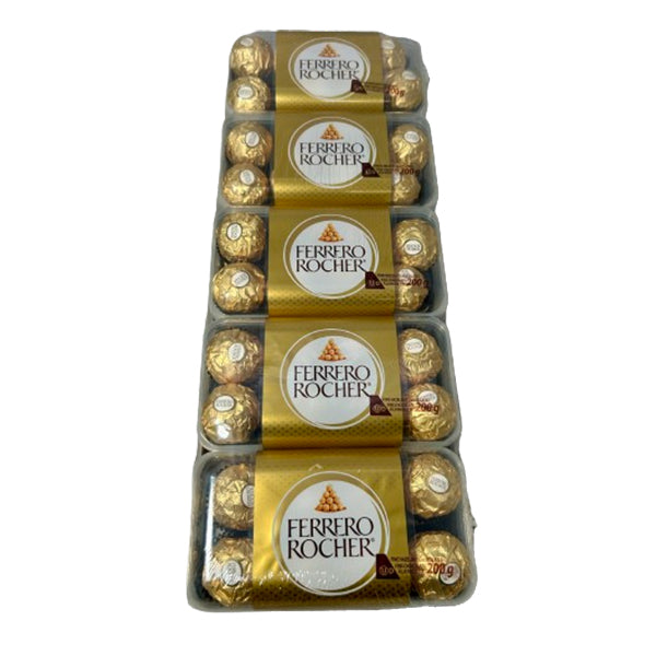 FERRERO - ROCHER JEWEL BOX SLEEVE 5x200 GR