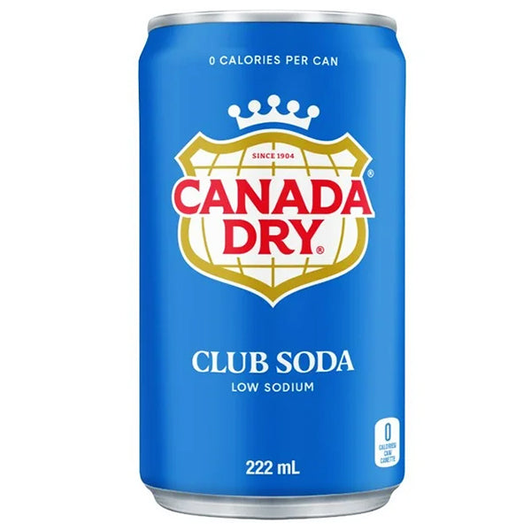 COCA COLA - CANADA DRY CLUB SODA 6x222 ML