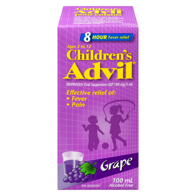 ADVIL - CHILDREN'S GRAPE 100ML