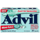 ADVIL - MINI-GELS IBUPROFEN CAPSULES 30 CT