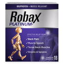 ROBAX - PLATINUM BACK & MUSCLE PAIN/TENSE NECK MUSCLES 18EA
