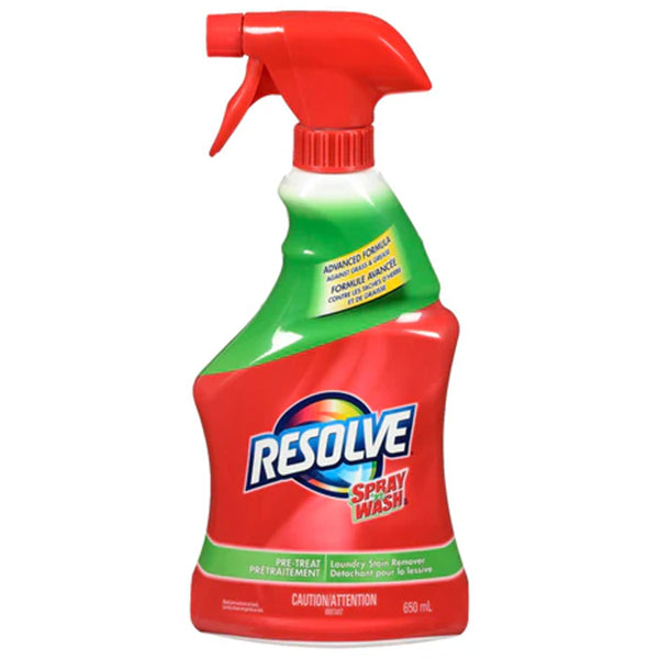 RESOLVE - SPRAY N WASH STAIN REMOVER 650ML