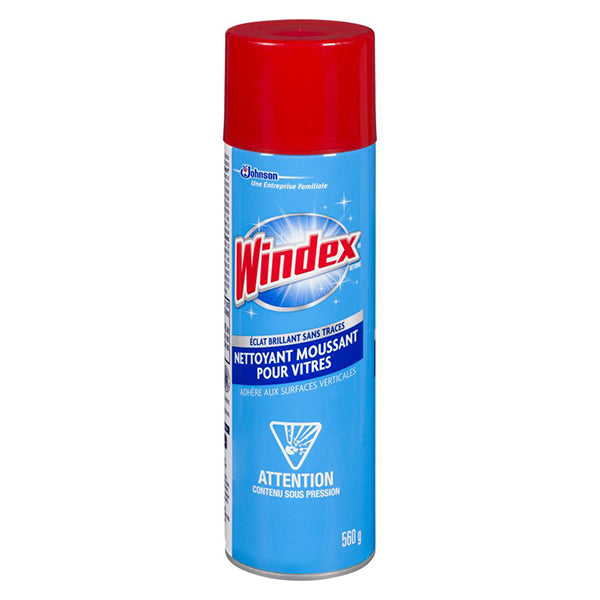 WINDEX - FOAMING GLASS CLEANER 560GR