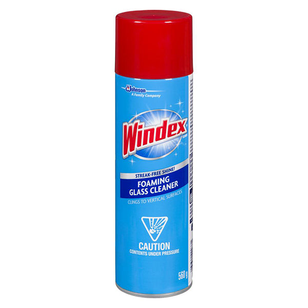 WINDEX - FOAMING GLASS CLEANER 560GR