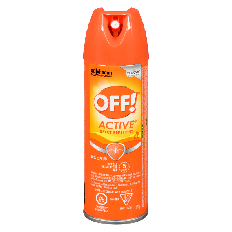 S.C.JOHNSON INSECT - SCJ OFF AEROSOL ACTIVE 170GR