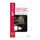 SOMORE - 50 NEEDLES W THREADER EA